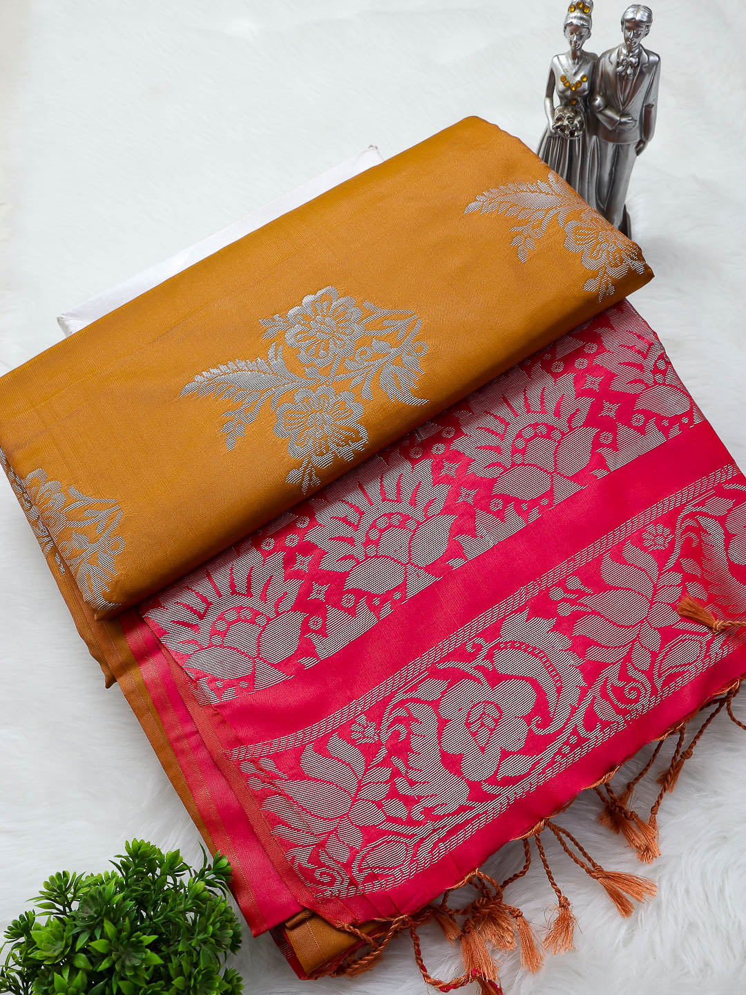 Ikat Soft Silk Sarees