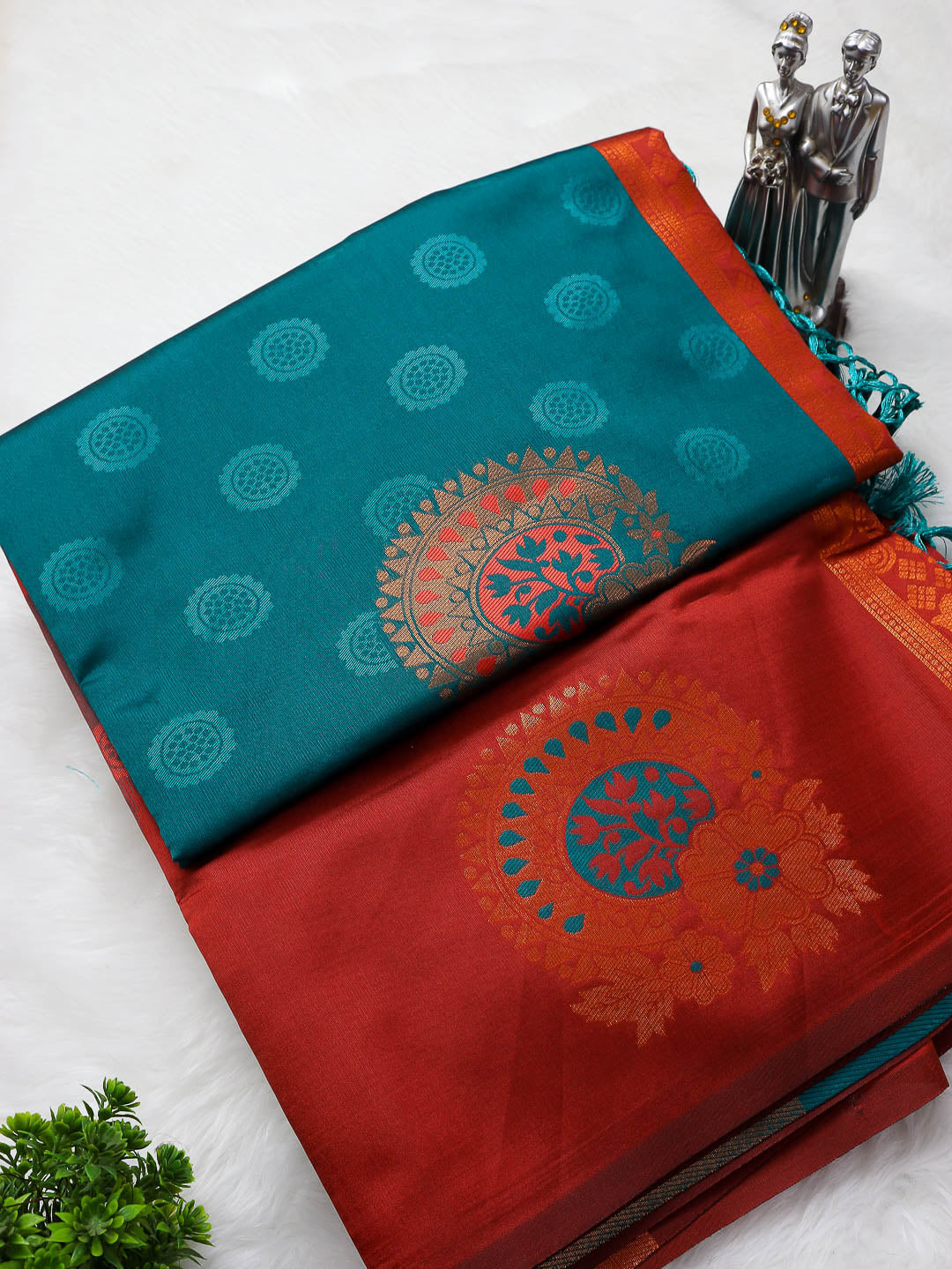 Ikat Soft Silk Sarees