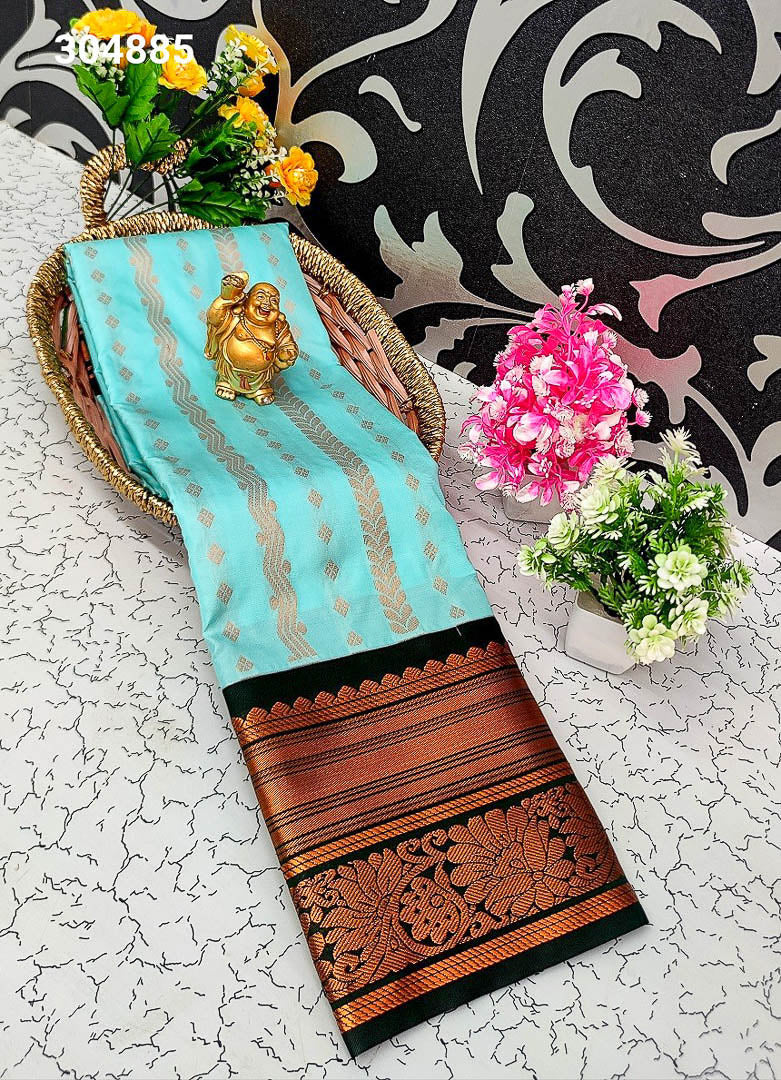 Vaira Oosi Semi Silk Sarees