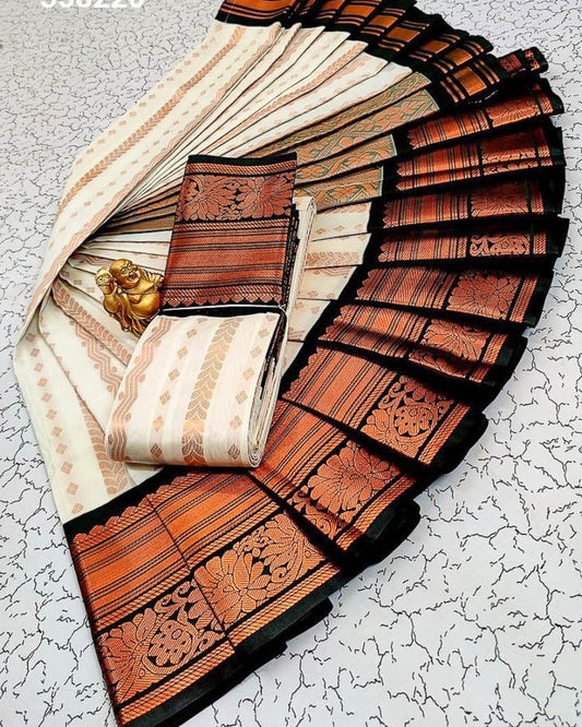 Vaira Oosi Semi Silk Sarees