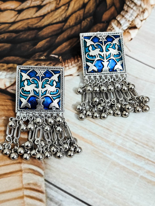 Oxidised Earrings For Women